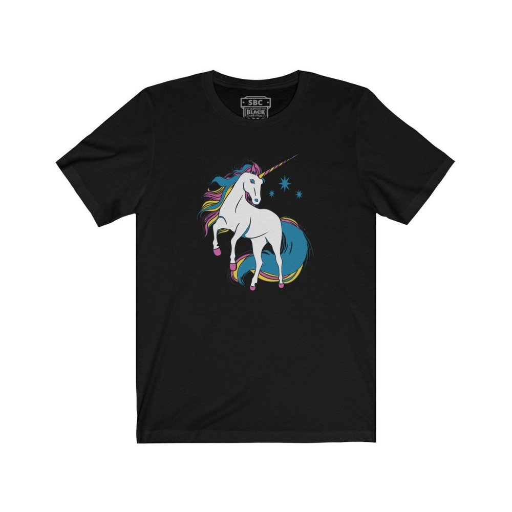 SBC Unicorn Magic Short Sleeve Navy Tee - Picture 3 of 8